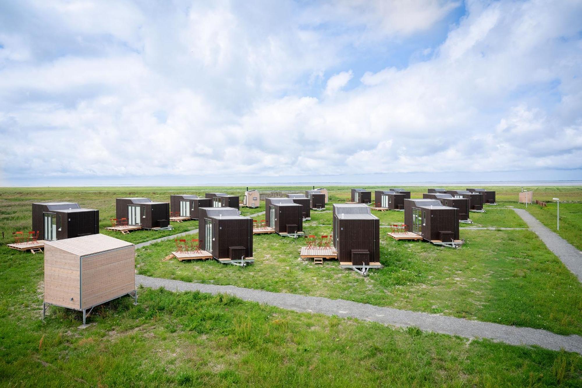 Sleep Space 22 - Green Tiny Village Harlesiel Wittmund Esterno foto