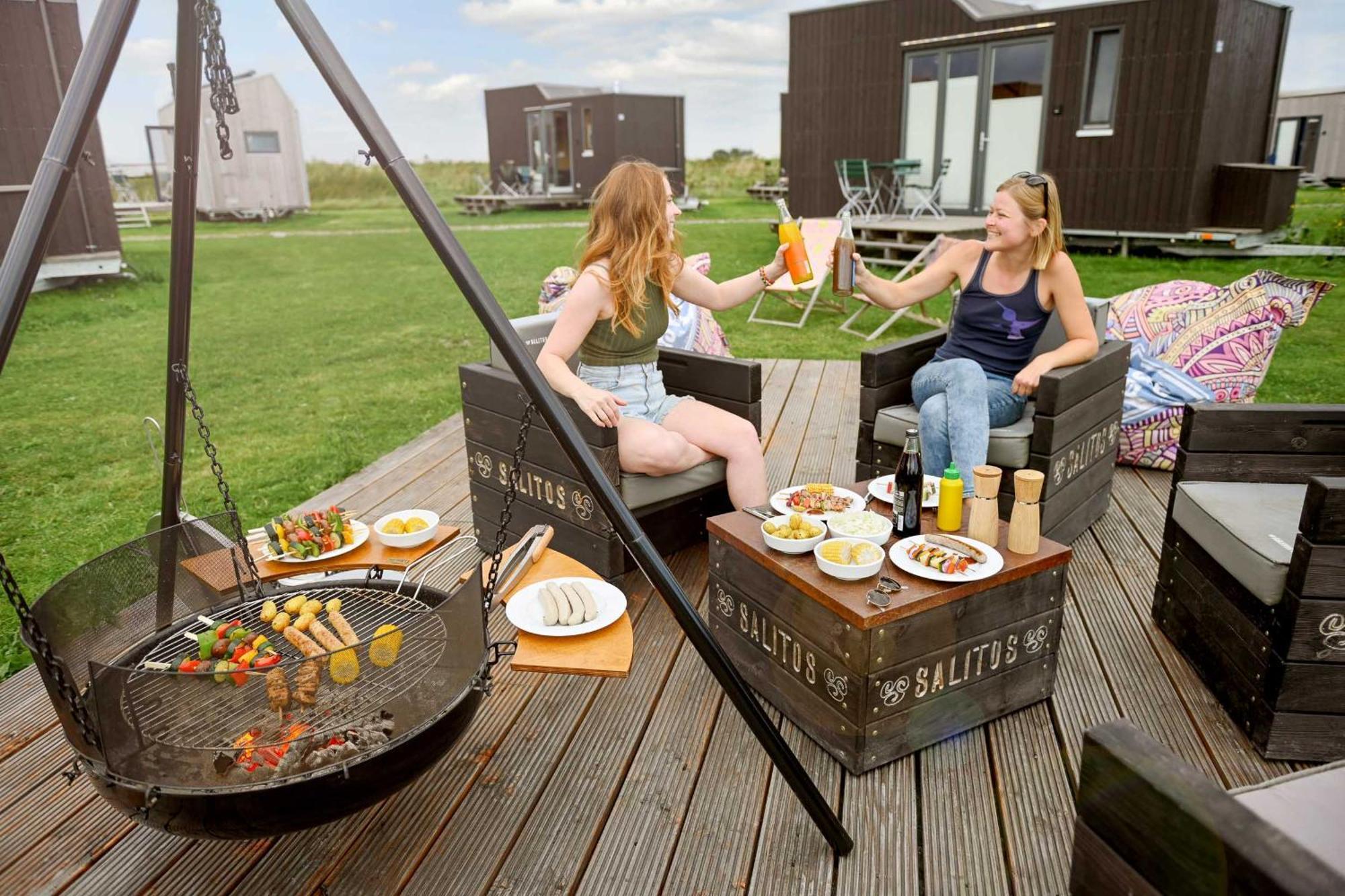 Sleep Space 22 - Green Tiny Village Harlesiel Wittmund Esterno foto